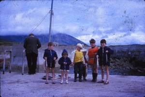 After fishing Purteen harbour